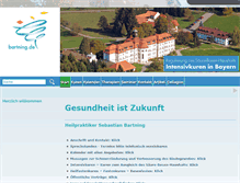Tablet Screenshot of bartning.de